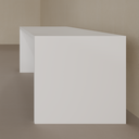 Mesa de Jantar 155x78 cm Cor Branco Tx (Sudoeste / Bias Fortes - Apt 09)