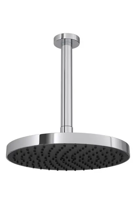 Chuveiro com tubo de teto redondo Flex Max Cromado Deca