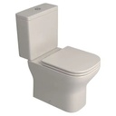 Bacia Para Caixa Acoplada Axis Barbante Deca +Caixa acoplada +Assento poliester +Kit instalação