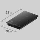 Fogão De Mesa Cooktop 2 Bocas Aço Inox À Gás Suggar FG2002IX