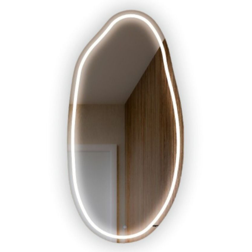Espelho Orgânico Led Iluminado 120x60 cm