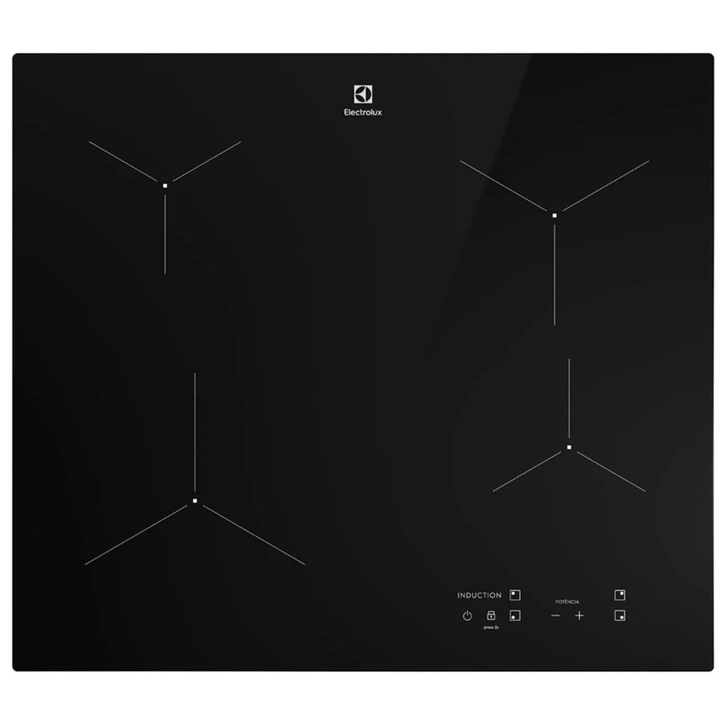 Fogão De Mesa Cooktop 4 Bocas Indução Electrolux IE6LP