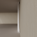 Cortina Blackout Branco e Gaze Linho Prata - Sala)