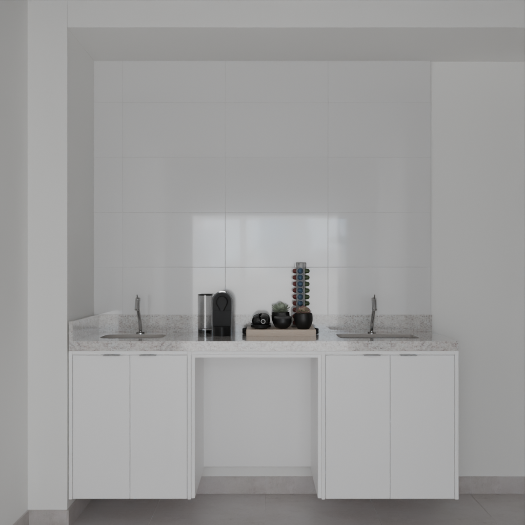 Armário Cozinha Inferior Branco Tx (Sudoeste / Bias Fortes – Apt 03 04)