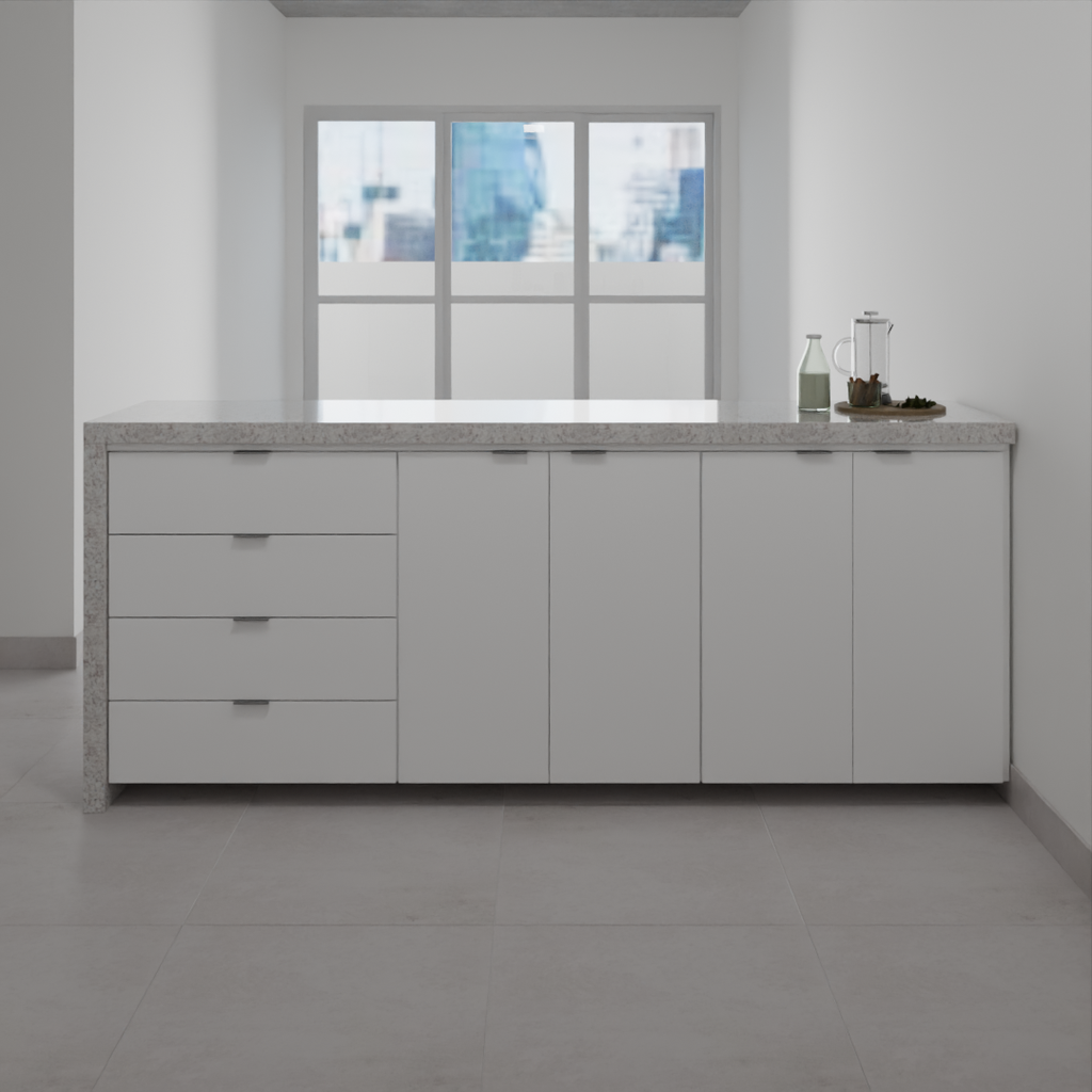 Armário Cozinha Inferior Branco Tx (Sudoeste / Bias Fortes – Apt 03 04)