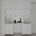 Armário Cozinha Branco Tx (Sudoeste / Bias Fortes – Apt 03 04)