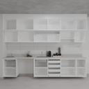Armário Cozinha Branco Tx (Sudoeste / Bias Fortes – Apt 01 02 05 06)