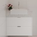 Armário de Banheiro Gaveteiro Branco Tx (Sudoeste / Bias Fortes - Apt 01 02 05 06)
