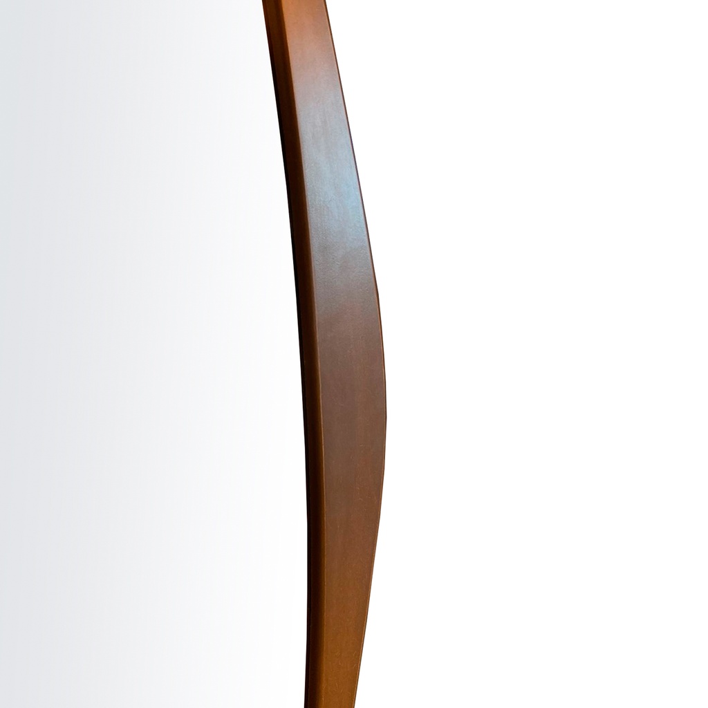 Espelho de Corpo Antique Orgânico MDF Freijó 134x47 cm