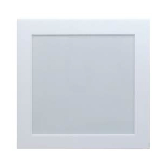 Luminária Plafon Quadrado TuaLux Embutir 22x22x5,5cm