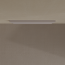 Cabeceira Casal Short Stay Gomos Vertical 1,40m L x A 0,62m - Mdf Cinza Cobalto (Sudoeste)