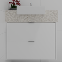 Armário Banheiro Suite Gaveteiro Branco Tx (Sudoeste / Vale do Sereno – Apt 02 03 07 08)