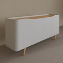 Buffet ARC 1,8m Off White e Amadeirado (Sudoeste)
