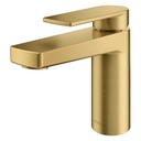 Torneira bica baixa de mesa para lavatório Argon Ouro Escovado Docol Torneira Banho Master