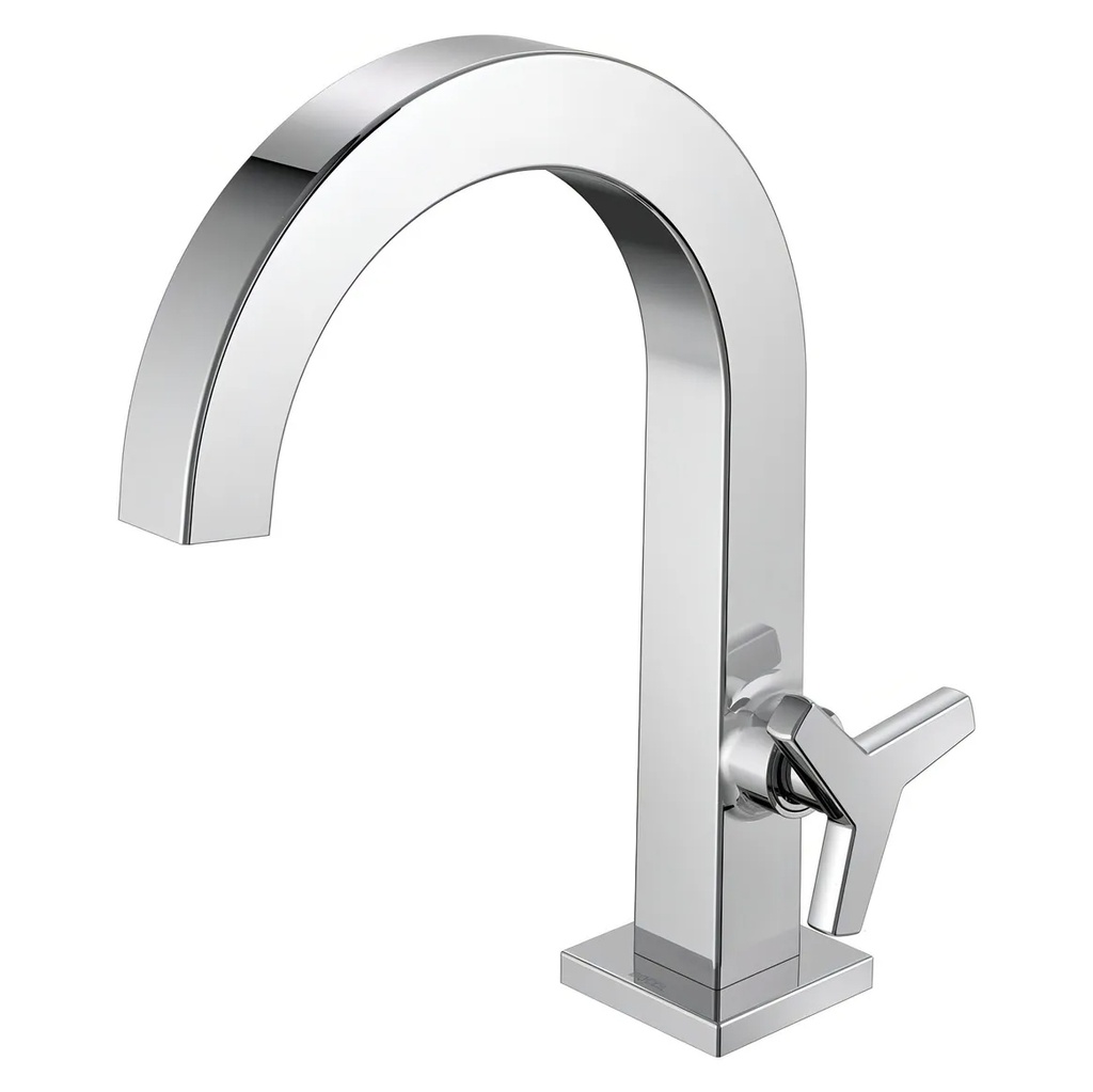 Torneira para lavatório de mesa bica alta City Docol Torneira Lavabo Padrão Construtora