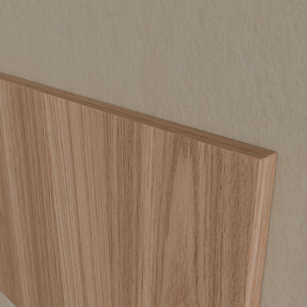 Cabeceira Casal 1,38m x 0,62m (LxA) Louro Freijó (Sudoeste / Bias Fortes - Apt 01 02 05 06 e 09)