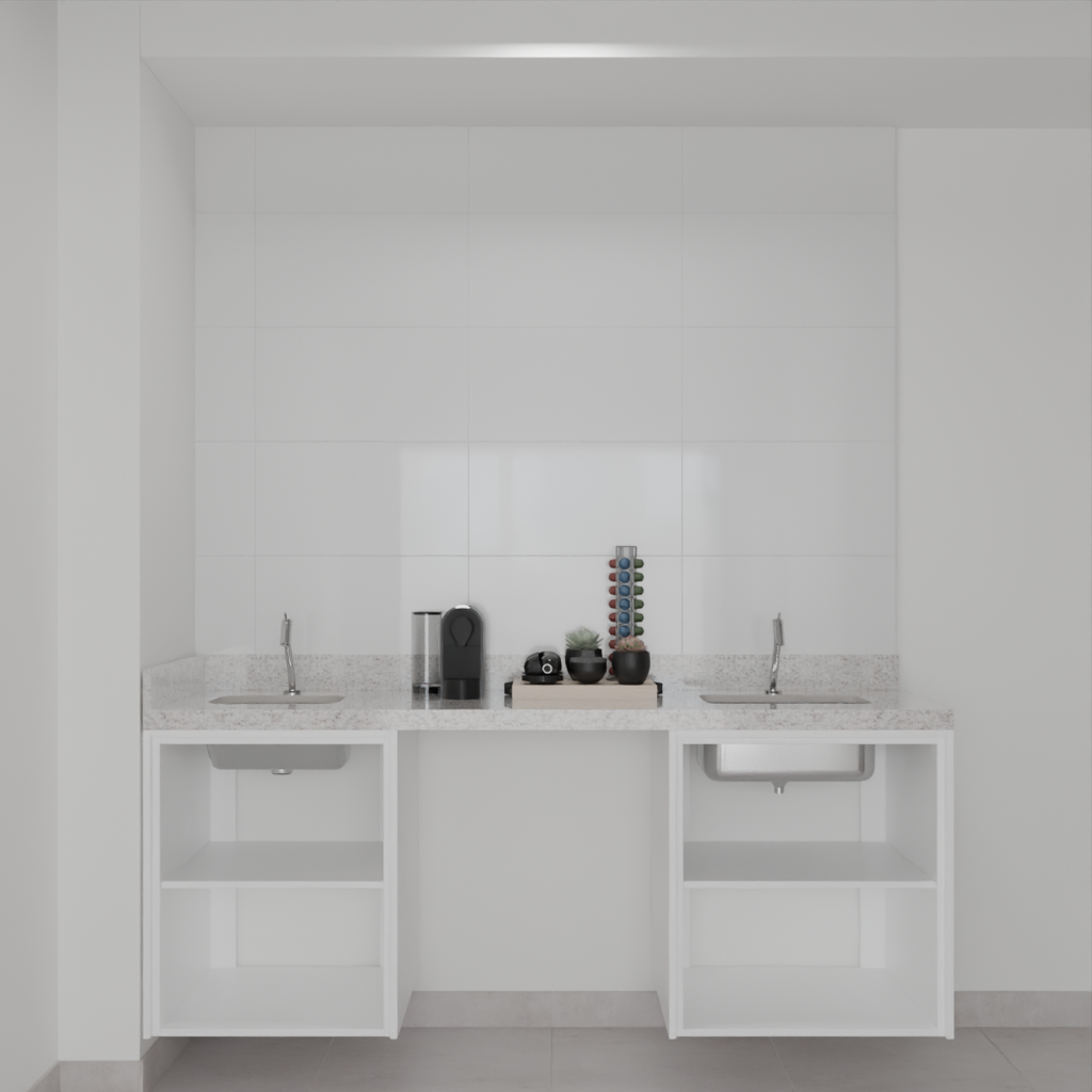 Armário Cozinha Inferior Branco Tx (Sudoeste / Bias Fortes – Apt 03 04)