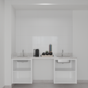 Armário Cozinha Inferior Branco Tx (Sudoeste / Bias Fortes – Apt 03 04)