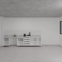 Armário Cozinha Inferior Branco Tx (Sudoeste / Bias Fortes – Apt 01 02 05 06)