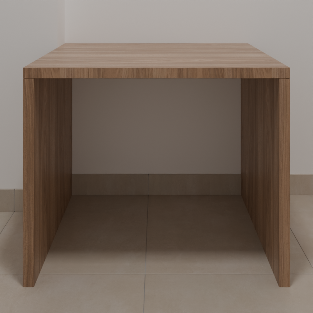 Mesa Apoio Suíte 1 Freijó; Espessura 30mm Suíte 01 Tipo 1