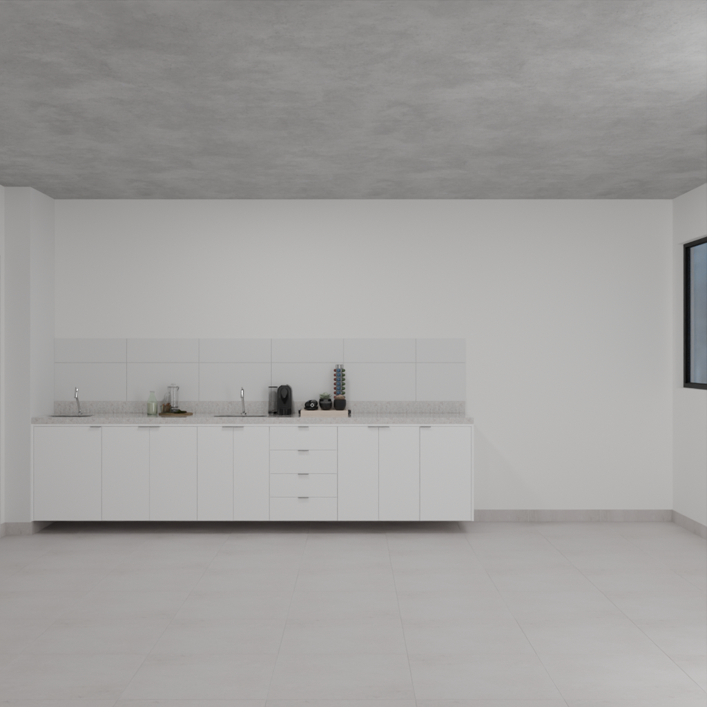 Armário Cozinha Inferior Branco Tx (Sudoeste / Bias Fortes - Apt 07 11)