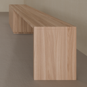 Rack e Escrivaninha Louro Freijó (Sudoeste / Vale do Sereno – Apt 01 04 05 06 09 10)