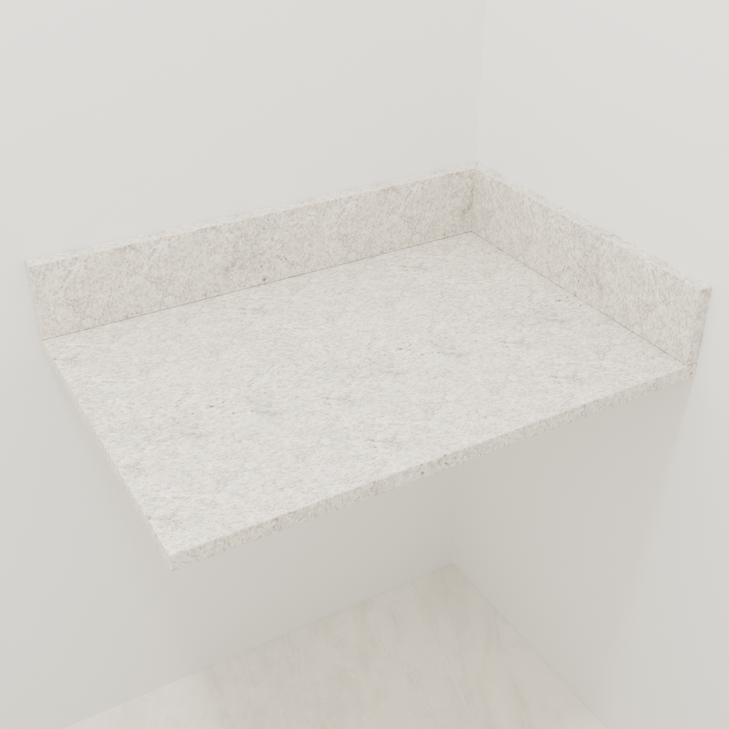 Bancada Branco Itaúna  0,65m Banheiro