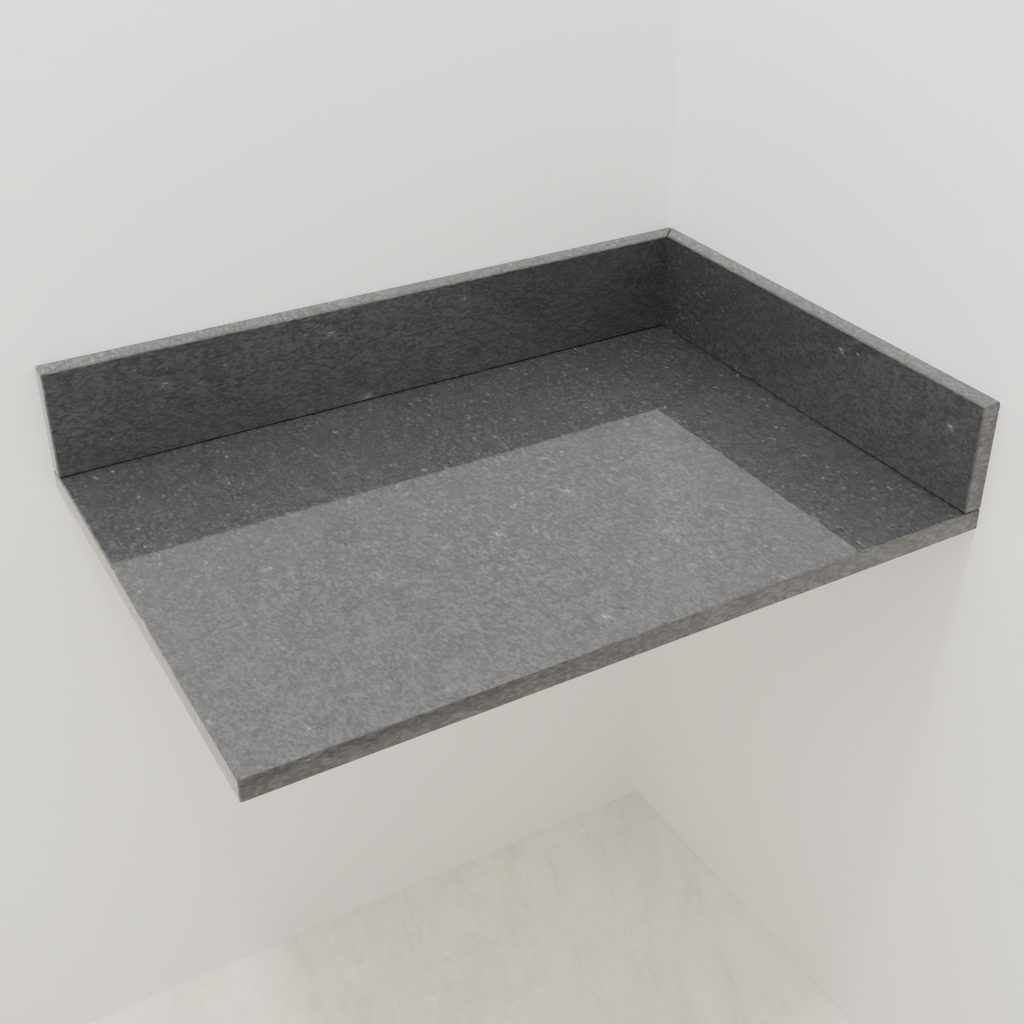 Bancada Preto São Gabriel 0,65m Banheiro