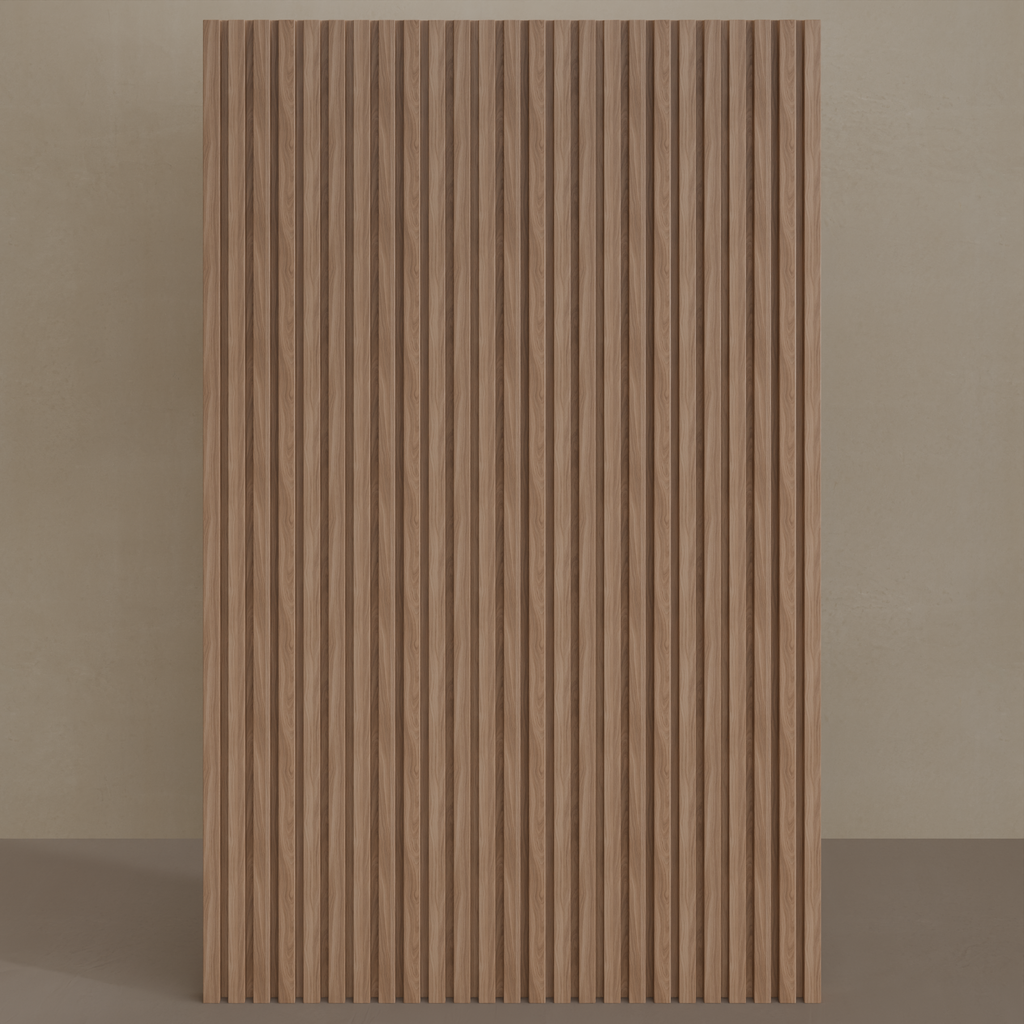 Painel ripado slim 1,40m - Amadeirado