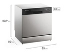 Lava-Louça Electrolux 8 Serviços Inox com Programa Lava-Seca 50 min (LS08E)  => R$ 2.840 (com 5% desconto R$ 2.699)