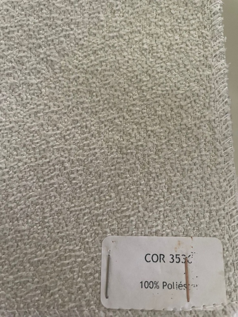 Sofá Adrian 1,60 - Tecido Boucle Off White 3536