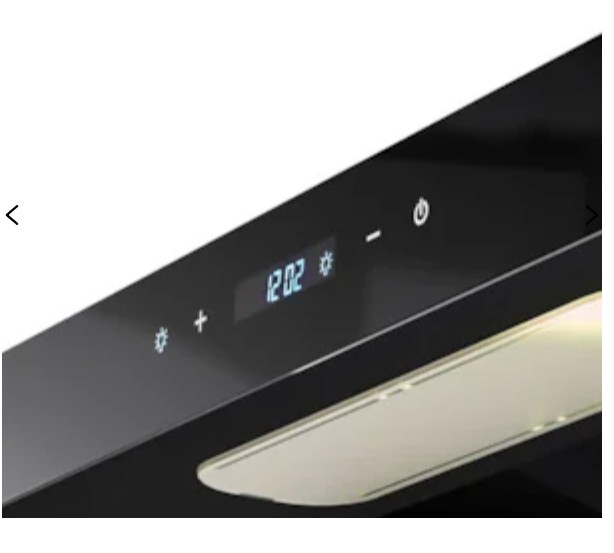 Depurador de ar Parede Slim Touch 60 Cm Preto Suggar DTH62PT com Filtro Lavável 127 V