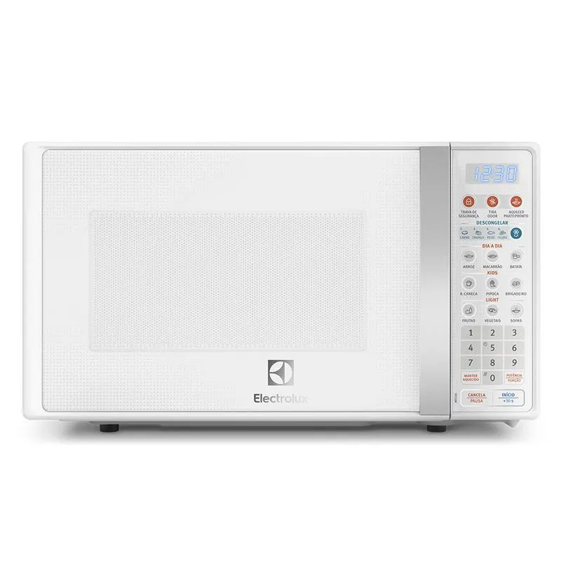 Microondas Electrolux 20L Branco com Função Tira Odor e Descongelar (MTO30)