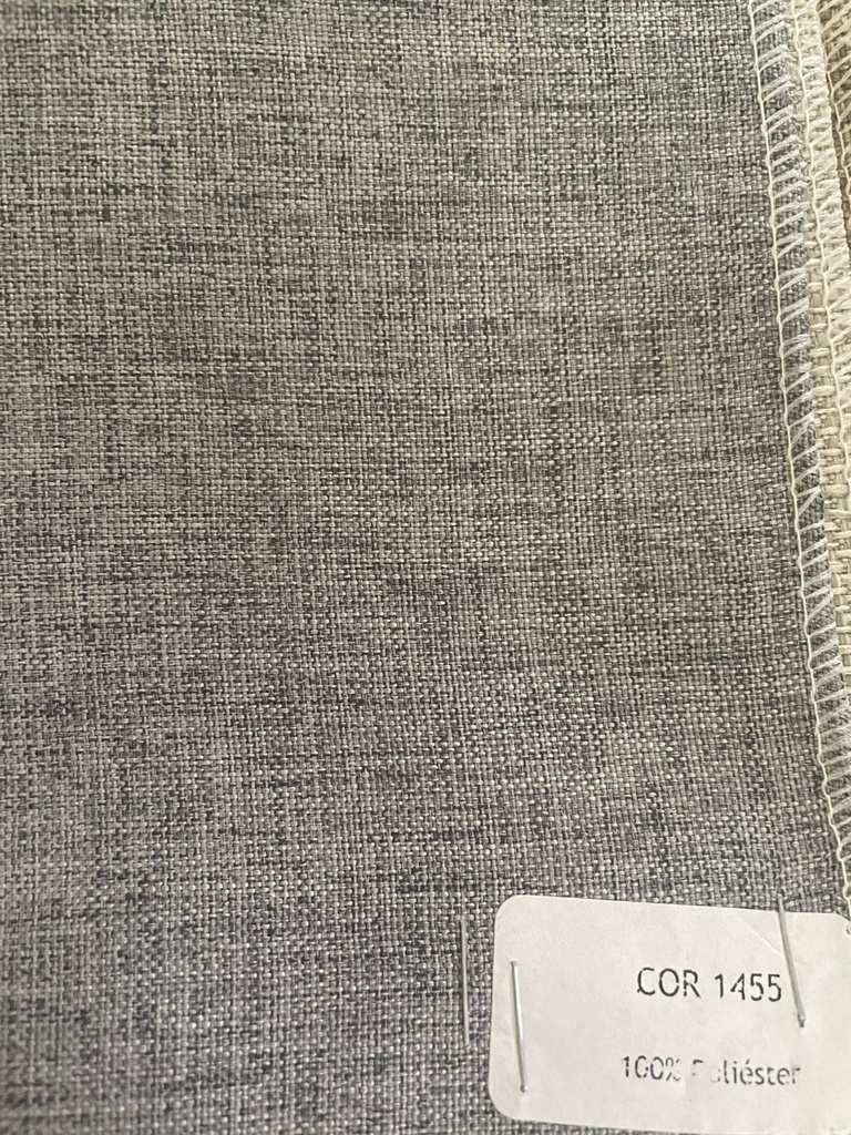 Sofá Arthur 2 Lugares 180cm 2 Braços Pés Imbuia Tecido Linho Cinza Escuro 1455