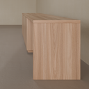 Rack e Escrivaninha Louro Freijó (Sudoeste / Vale do Sereno – Apt 01 04 05 06 09 10)