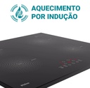 Fogão De Mesa Cooktop 4 Bocas Indução Philco PCT40A 220V