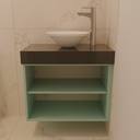 Armário de Banheiro com Porta de Giro Verde (Sudoeste / Contorno – Apt 05 06 Pav 03 04 05)