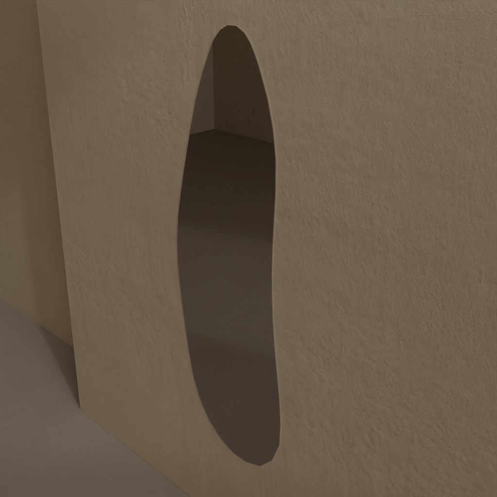 Espelho Orgânico Lapidado 120 x 40 cm