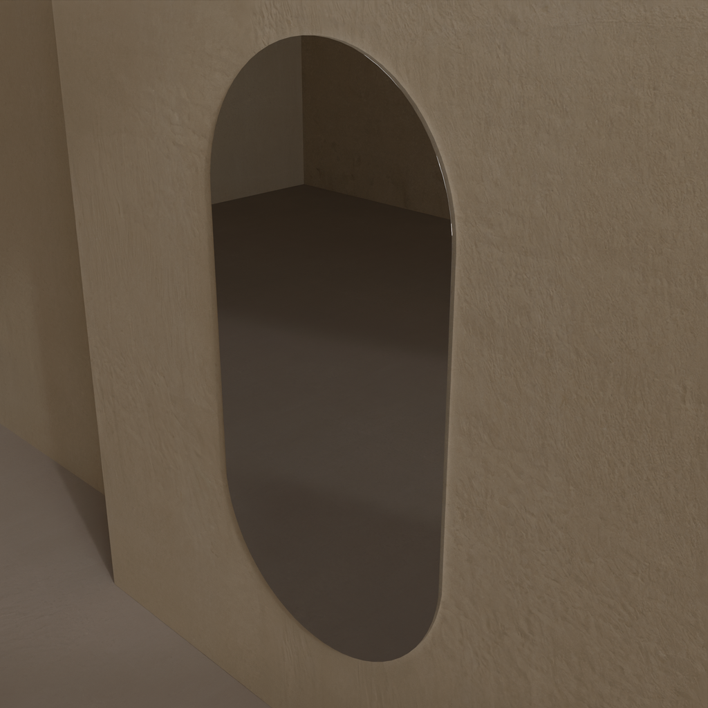 Espelho Decorativo Lina Oblongo 120 x 60 cm