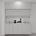 Armário Cozinha Cinza Cobalto (Sudoeste / Bias Fortes – Apt 03 04)