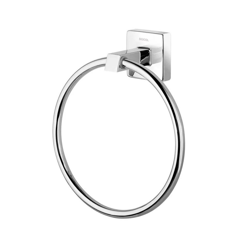 Kit Metais 4 Docol Trip Cromado: Porta Toalha Banho e Rosto, Papeleira, Ducha Higiênica