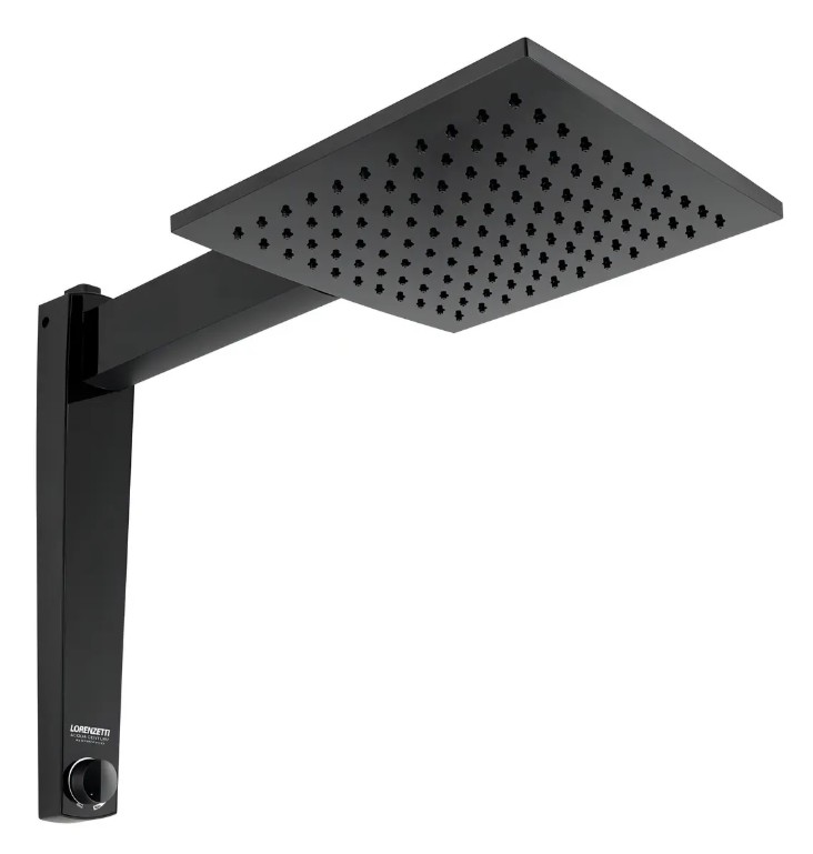 Chuveiro Elétrico Acqua Century 220v Digital 7500w Preto Lorenzetti