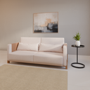 Sofá Sela Sofani 200x95x90cm (LxPxA) 2432 Cinza Claro