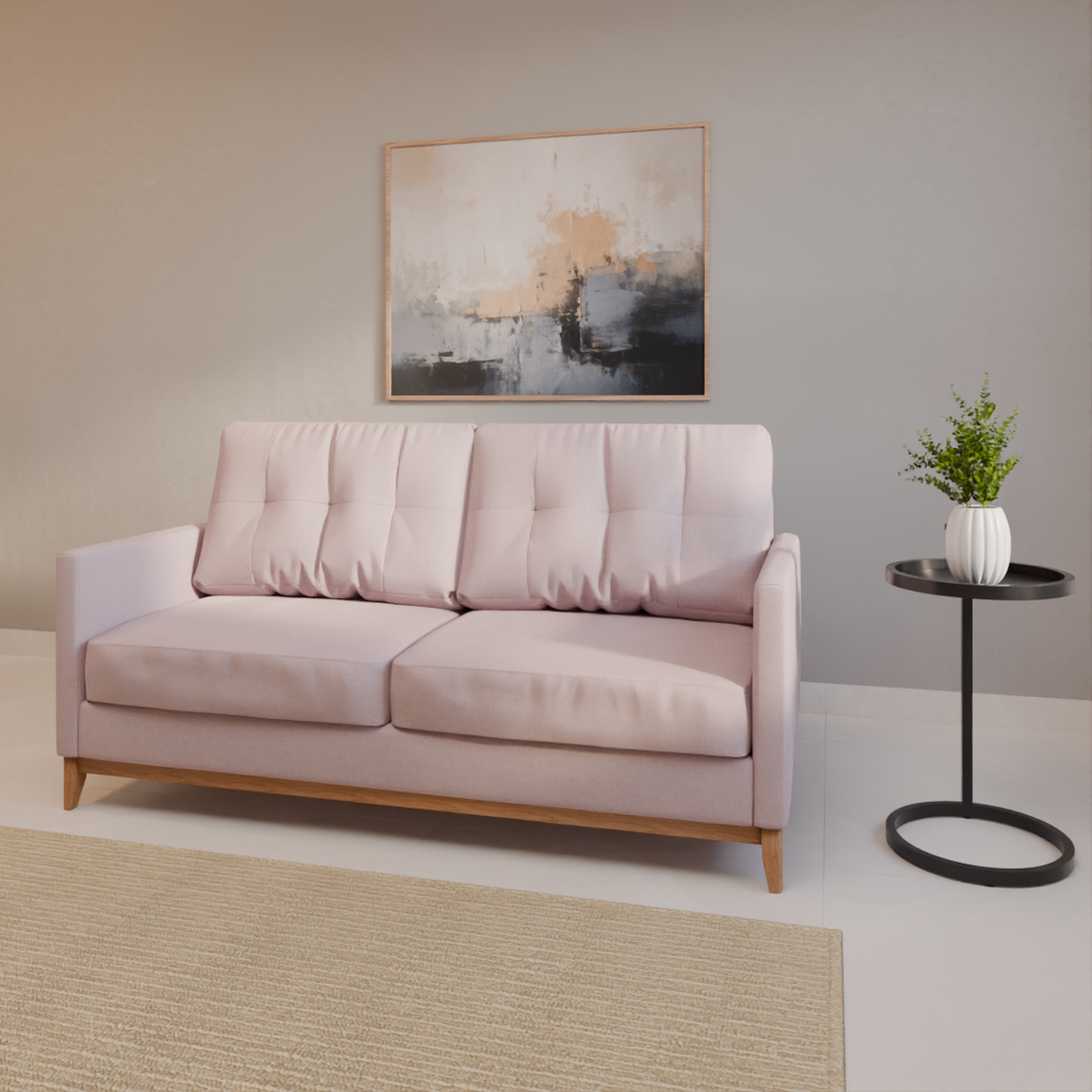 Sofá Carlo Sofani 180x90x95cm (LxPxA) 2560 Rosado