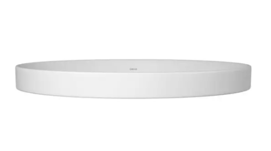 Cuba Redonda de Sobrepor 40cm Slim Branco Deca​ L.22040.17