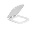 Assento Deca Quadra Poliéster com Slow Close Branco AP217.17