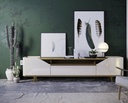Rack ARC 2P 1.8 m Off White | Nature 14433 Imcal