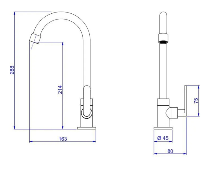 Torneira De Mesa Para Cozinha Flex Plus Cromado Deca Código 1167.C21 