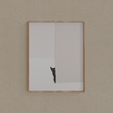 Conjunto 2 Quadros Winslow Homer Escuna 02 Mastros e Gato Escondido Moldura Crua Vidro 50 x 70