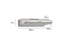 Depurador de Ar Parede Electrolux 60cm Inox com Filtro Lavável e Máscara Captadora de Ar (DE60X)